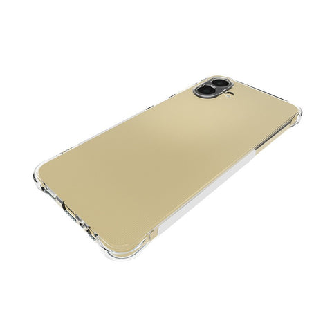 WANLONFENG For Samsung Galaxy A07 4G Case  WL Series 2.0mm TPU Phone Cover with Tempered Glass Film