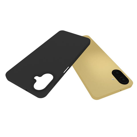 WANLONFENG For Samsung Galaxy A07 4G TPU Case  MS Series Matte Back Cover with Tempered Glass
