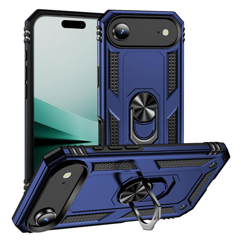 For iPhone Air Case PC + TPU Phone Cover with Kickstand