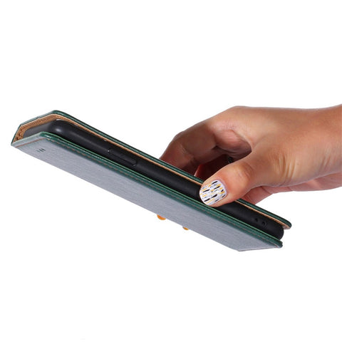 For Oppo A57s 4G / A57e 4G / A57 4G PU Leather Magnetic Auto Closing Anti-drop Case Phone Wallet Stand Protective Cover