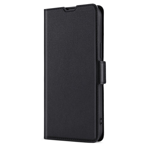 For Oppo A57s 4G / A57e 4G / A57 4G Anti-scratch PU Leather Phone Case Ultra-thin Double Magnetic Clasp Cell Phone Cover Stand with Card Slot