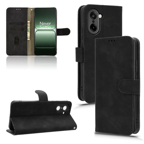 For OnePlus Nord CE5 5G / Ace 5 Racing 5G Leather Case Skin Feel Anti Drop Wallet Flip Phone Cover