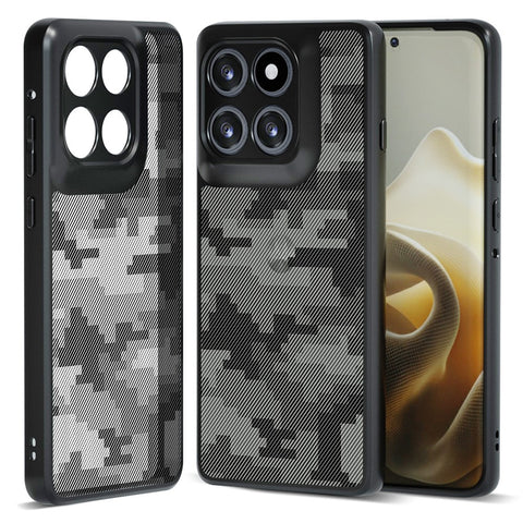 IBMRS For Motorola Edge 60 Pro 5G Case Soft TPU Frame Hard PC Back Anti-Fall Phone Cover