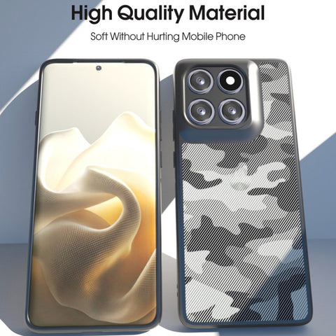IBMRS For Motorola Edge 60 Pro 5G Case Soft TPU Frame Hard PC Back Anti-Fall Phone Cover