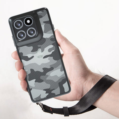 IBMRS For Motorola Edge 60 Pro 5G Case Soft TPU Frame Hard PC Back Anti-Fall Phone Cover