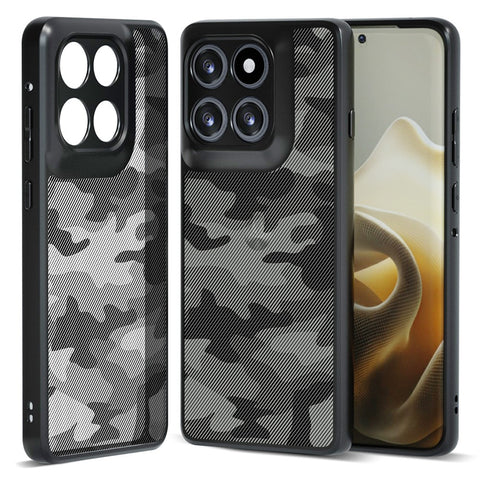 IBMRS For Motorola Edge 60 Pro 5G Case Soft TPU Frame Hard PC Back Anti-Fall Phone Cover