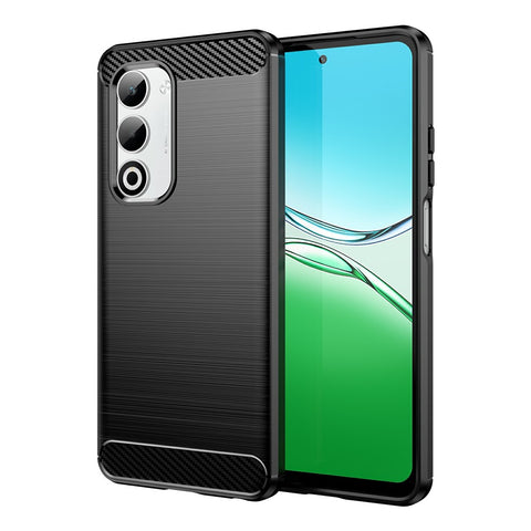 For Oppo A5 5G / A5 4G Case Protective Phone Cover Carbon Fiber Texture Brushed