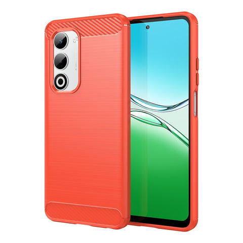For Oppo A5 5G / A5 4G Case Protective Phone Cover Carbon Fiber Texture Brushed