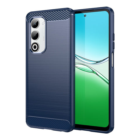 For Oppo A5 5G / A5 4G Case Protective Phone Cover Carbon Fiber Texture Brushed