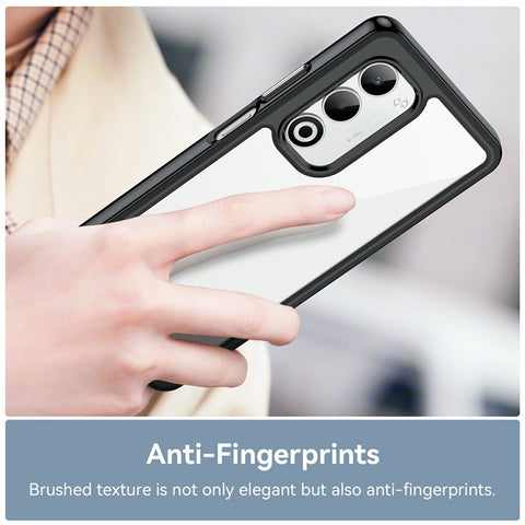 For Oppo A5 5G / A5 4G Case TPU + Acrylic Protective Clear Phone Cover
