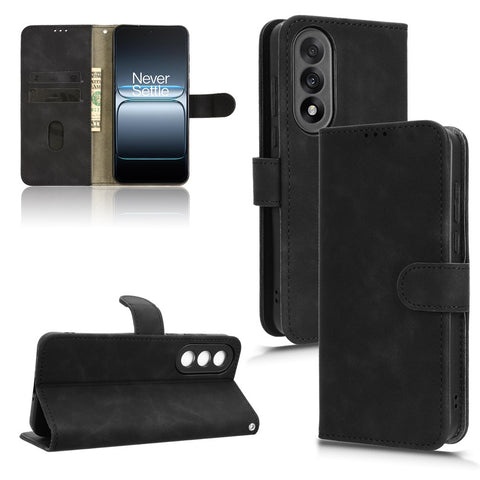 For OnePlus Nord 5 5G / Ace 5 Ultra 5G Leather Case Skin Feel Anti Drop Wallet Flip Phone Cover
