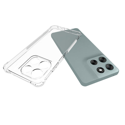 WANLONFENG For Motorola Moto G56 5G Case  WL Series 2.0mm TPU Phone Cover with Tempered Glass Film