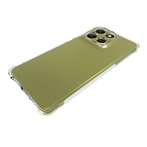 WANLONFENG For Motorola Moto G86 5G Case  WL Series 2.0mm TPU Phone Cover with Tempered Glass Film