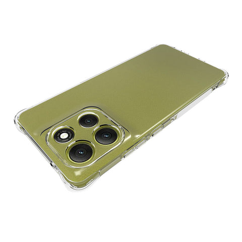WANLONFENG For Motorola Moto G86 5G Case  WL Series 2.0mm TPU Phone Cover with Tempered Glass Film