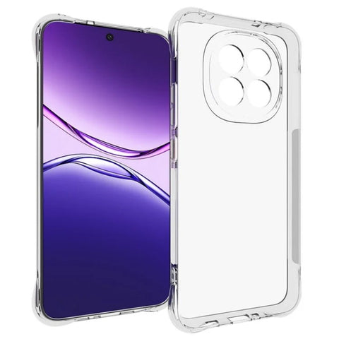 WANLONFENG For Oppo F29 5G Clear TPU Case  TM Series 2.0mm Phone Back Cover