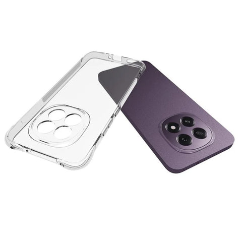 WANLONFENG For Oppo F29 5G Clear TPU Case  TM Series 2.0mm Phone Back Cover