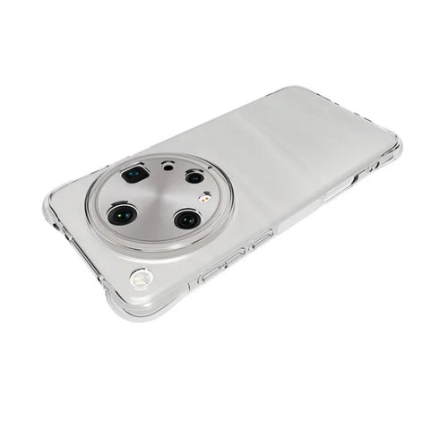 WANLONFENG For Oppo Find X8 Ultra 5G Clear TPU Case  TM Series 2.0mm Phone Back Cover