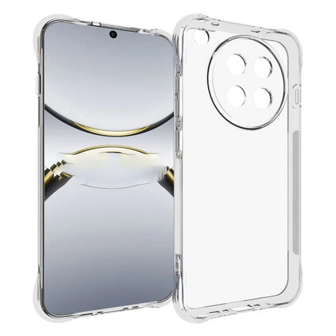 WANLONFENG For Oppo Find X9 5G Clear TPU Case  TM Series 2.0mm Phone Back Cover