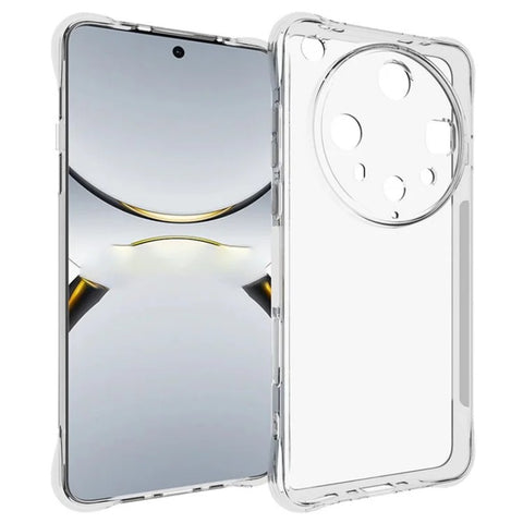 WANLONFENG For Oppo Find X9 Pro 5G Clear TPU Case  TM Series 2.0mm Phone Back Cover