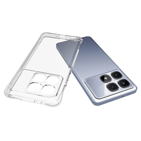 WANLONFENG For Xiaomi Redmi K70 Ultra Clear TPU Case  TM Series 2.0mm Phone Back Cover