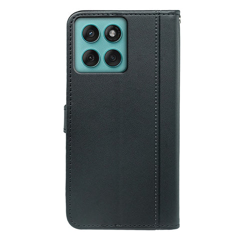 For Motorola Edge 60 Fusion 5G Wallet Case Magnetic Snap Leather Phone Cover with Strap