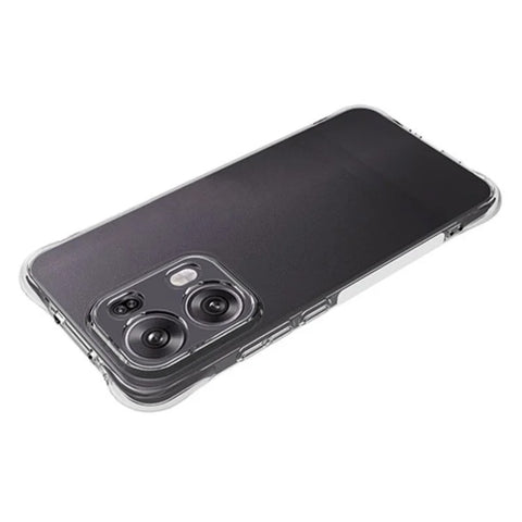 WANLONFENG For Oppo Reno13 Pro 5G Clear TPU Case  TM Series 2.0mm Phone Back Cover