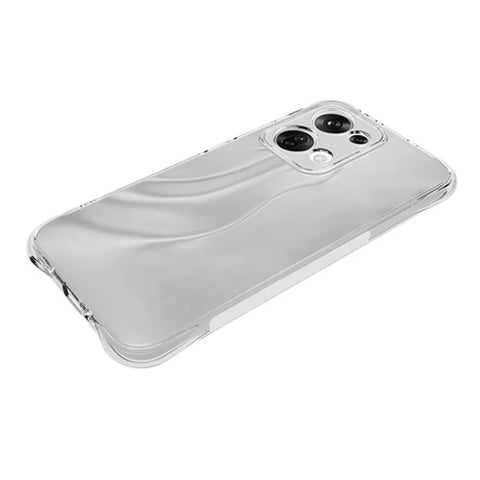 WANLONFENG For Oppo Reno13 5G (Global) Clear TPU Case  TM Series 2.0mm Phone Back Cover