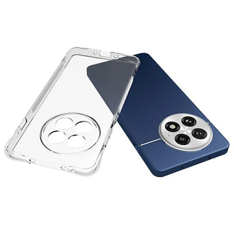 WANLONFENG For OnePlus Ace 5 Pro 5G / OnePlus Ace 5 5G Clear TPU Case  TM Series 2.0mm Phone Back Cover
