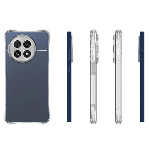 WANLONFENG For OnePlus Ace 5 Pro 5G / OnePlus Ace 5 5G Clear TPU Case  TM Series 2.0mm Phone Back Cover