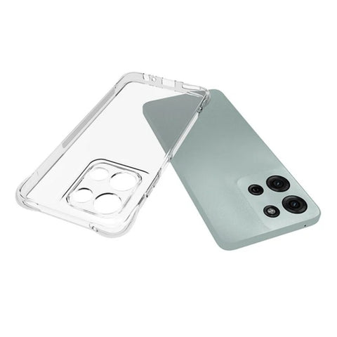 WANLONFENG For Motorola Moto G Play (2025) 4G Clear TPU Case  TM Series 2.0mm Phone Back Cover