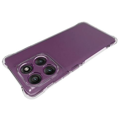 WANLONFENG For Motorola Edge 60 Pro 5G Clear TPU Case  TM Series 2.0mm Phone Back Cover