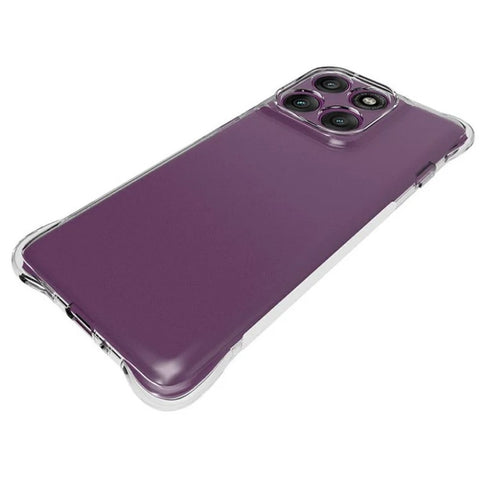 WANLONFENG For Motorola Edge 60 Pro 5G Clear TPU Case  TM Series 2.0mm Phone Back Cover