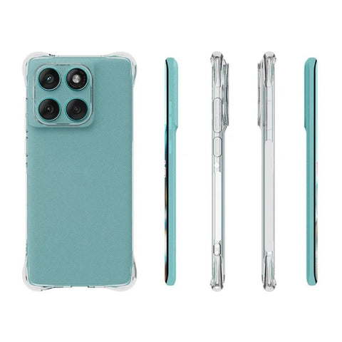 WANLONFENG For Motorola Edge 60 5G / Motorola Edge 60 Fusion 5G Clear TPU Case  TM Series 2.0mm Phone Back Cover