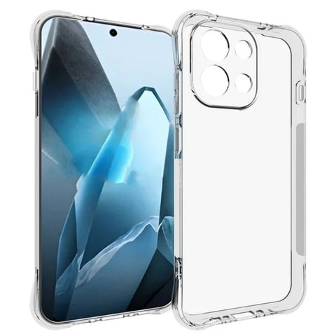 WANLONFENG For OnePlus 13s 5G Clear TPU Case  TM Series 2.0mm Phone Back Cover