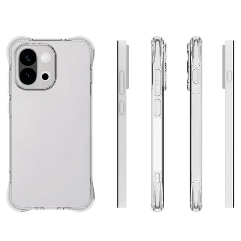 WANLONFENG For OnePlus 13s 5G Clear TPU Case  TM Series 2.0mm Phone Back Cover