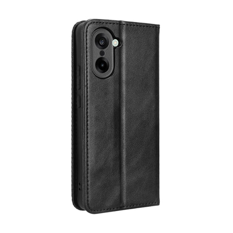 For OnePlus Nord CE5 5G / Ace 5 Racing 5G Leather Case Wallet Stand Retro Texture Phone Cover
