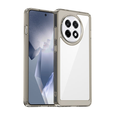 WANLONFENG For OnePlus Ace 5 5G / OnePlus Ace 5 Pro 5G Clear Case  FM Series TPU Phone Back Cover (Big Lens Hole)