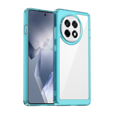 WANLONFENG For OnePlus Ace 5 5G / OnePlus Ace 5 Pro 5G Clear Case  FM Series TPU Phone Back Cover (Big Lens Hole)