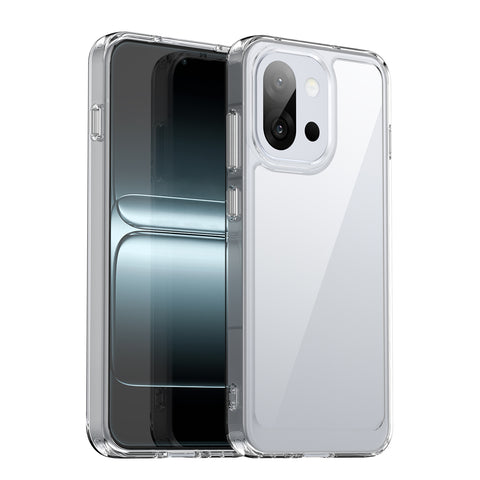 WANLONFENG For OnePlus 13s 5G Clear Case  FM Series TPU Phone Back Cover (Big Lens Hole)