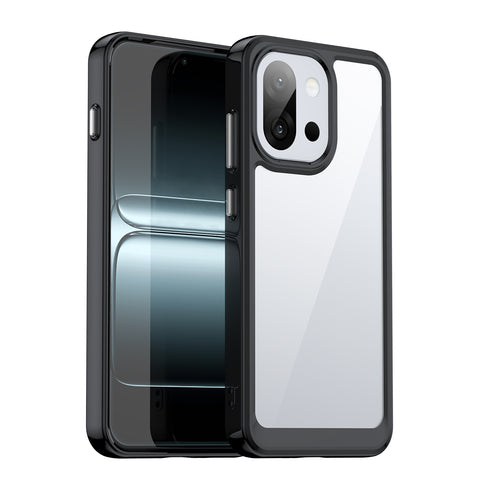 WANLONFENG For OnePlus 13T 5G Clear Case  FM Series TPU Phone Back Cover (Big Lens Hole)