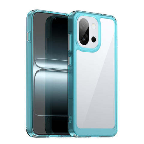 WANLONFENG For OnePlus 13T 5G Clear Case  FM Series TPU Phone Back Cover (Big Lens Hole)
