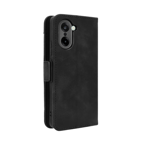 For OnePlus Nord CE5 5G / Ace 5 Racing 5G Leather Case Phone Wallet Cover with Multiple Card Slots