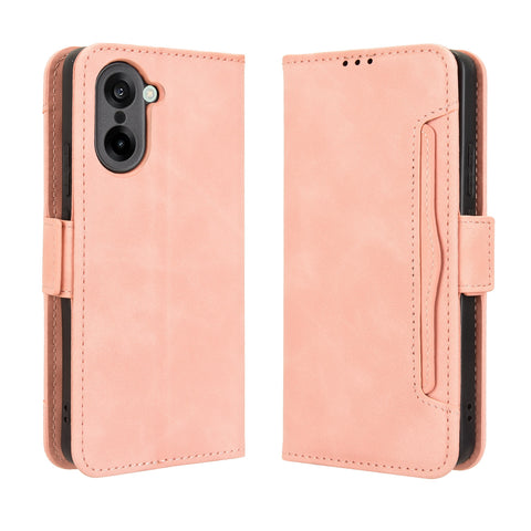 For OnePlus Nord CE5 5G / Ace 5 Racing 5G Leather Case Phone Wallet Cover with Multiple Card Slots