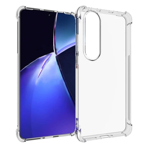 WANLONFENG For OnePlus Nord CE4 5G Back Cover  TM Series 2.0mm Clear TPU Phone Case (Big Lens Hole)