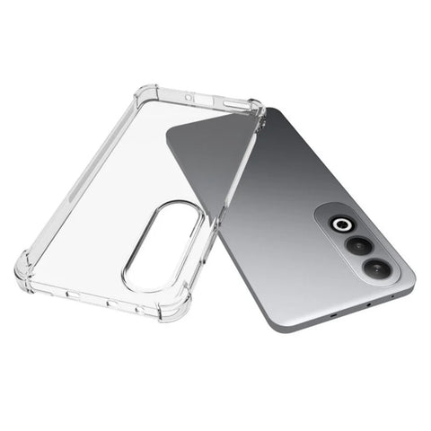 WANLONFENG For OnePlus Nord CE4 5G Back Cover  TM Series 2.0mm Clear TPU Phone Case (Big Lens Hole)
