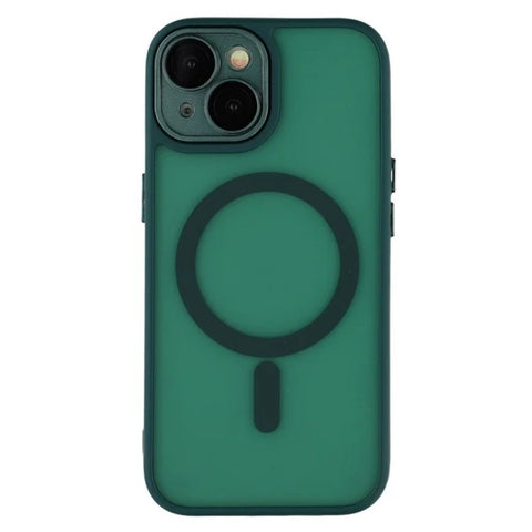 WANLONFENG For iPhone 14 Plus Case Compatible with MagSafe  QB Series PC TPU Phone Cover with Screen Film