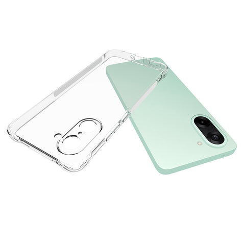 WANLONFENG For OnePlus Nord CE5 5G / Ace 5 Racing 5G Clear TPU Case  TM Series 2.0mm Phone Back Cover