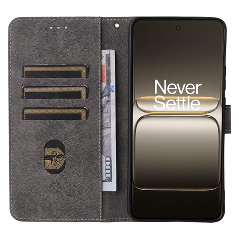 For OnePlus Nord CE5 5G / Ace 5 Racing 5G Case Wallet RFID Blocking PU Leather Phone Cover Stand with Strap
