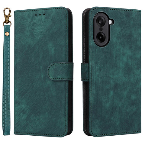 For OnePlus Nord CE5 5G / Ace 5 Racing 5G Case Wallet RFID Blocking PU Leather Phone Cover Stand with Strap