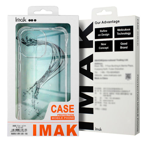 IMAK For OnePlus Nord CE5 5G / Ace 5 Racing 5G Case TPU Phone Cover Airbag Shockproof Protection